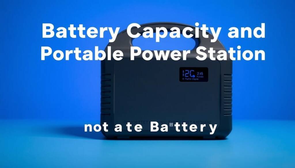 portable battery power station capacity