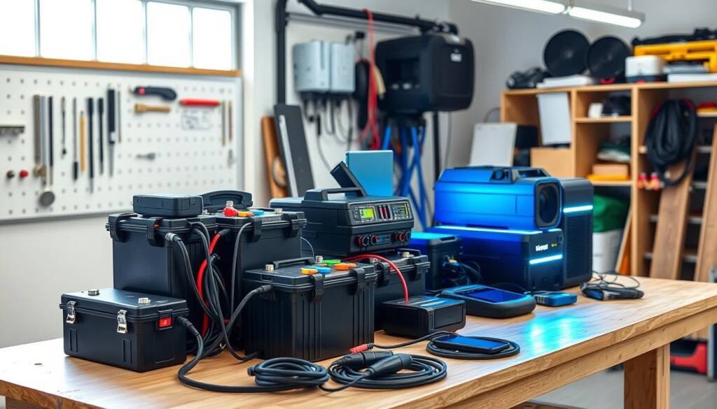 portable power setup optimization