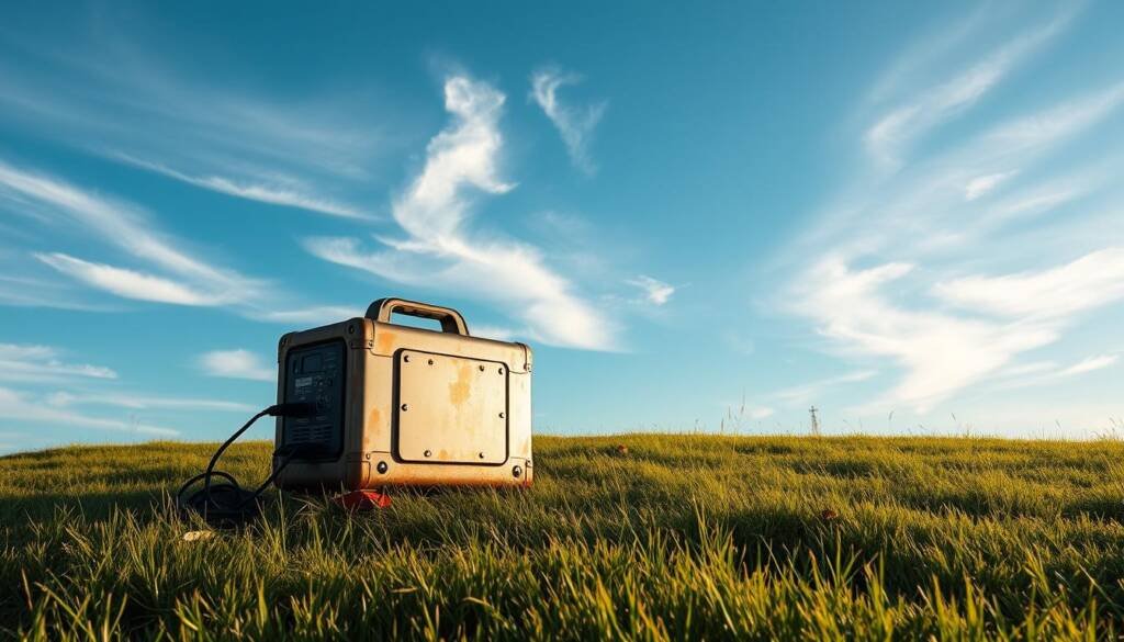 Portable power station outdoor usage
