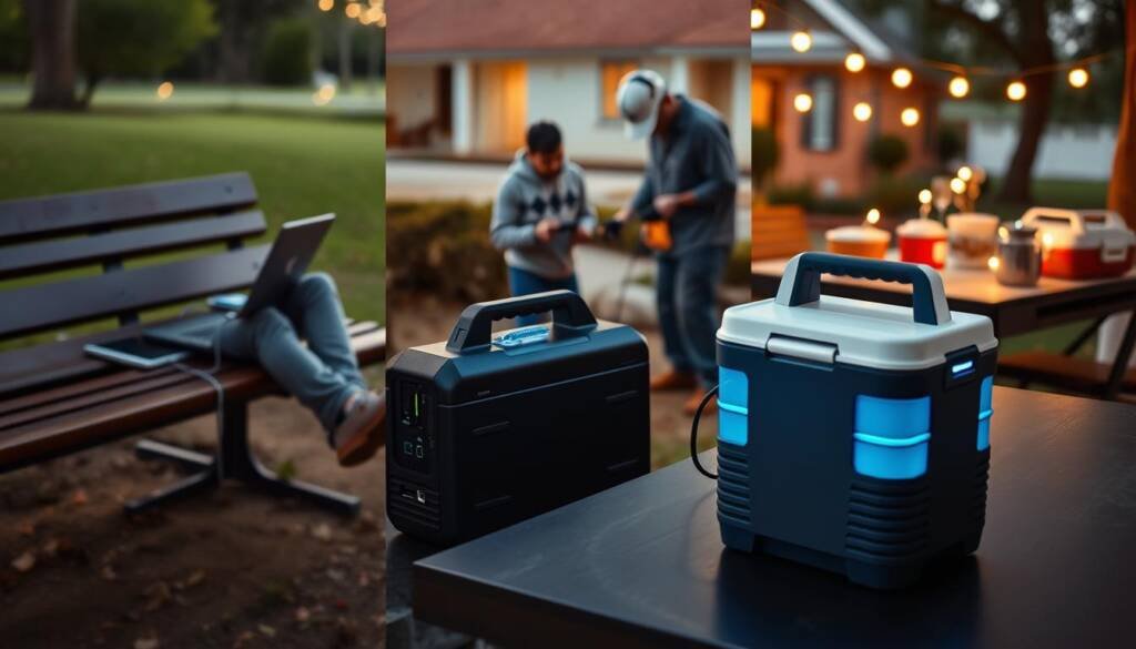 Portable power station usage scenarios