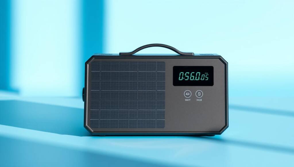 Solar-powered portable power station wattage calculation