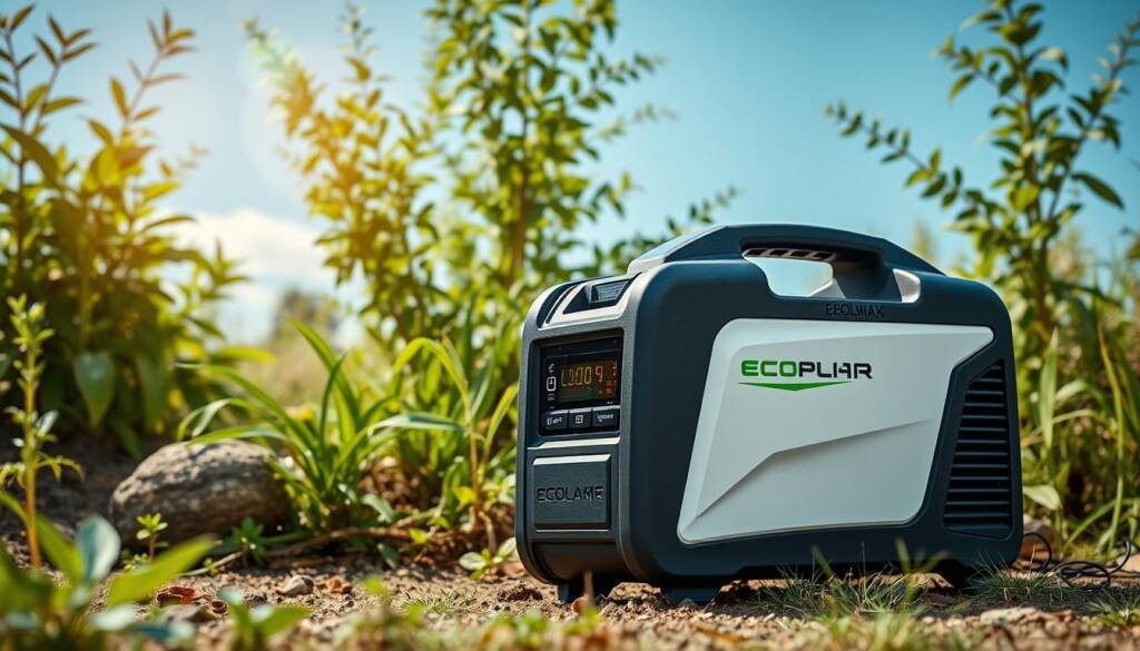 Generate an image of the EcoFlow Delta Max 2000 solar generator