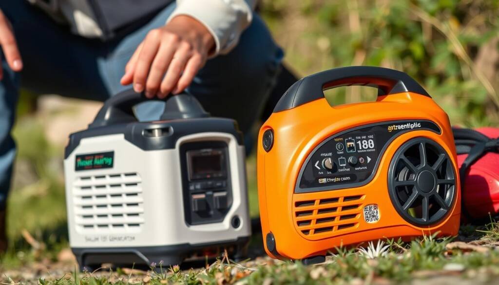 Image of an affordable solar generator